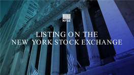 NYSE Presentation