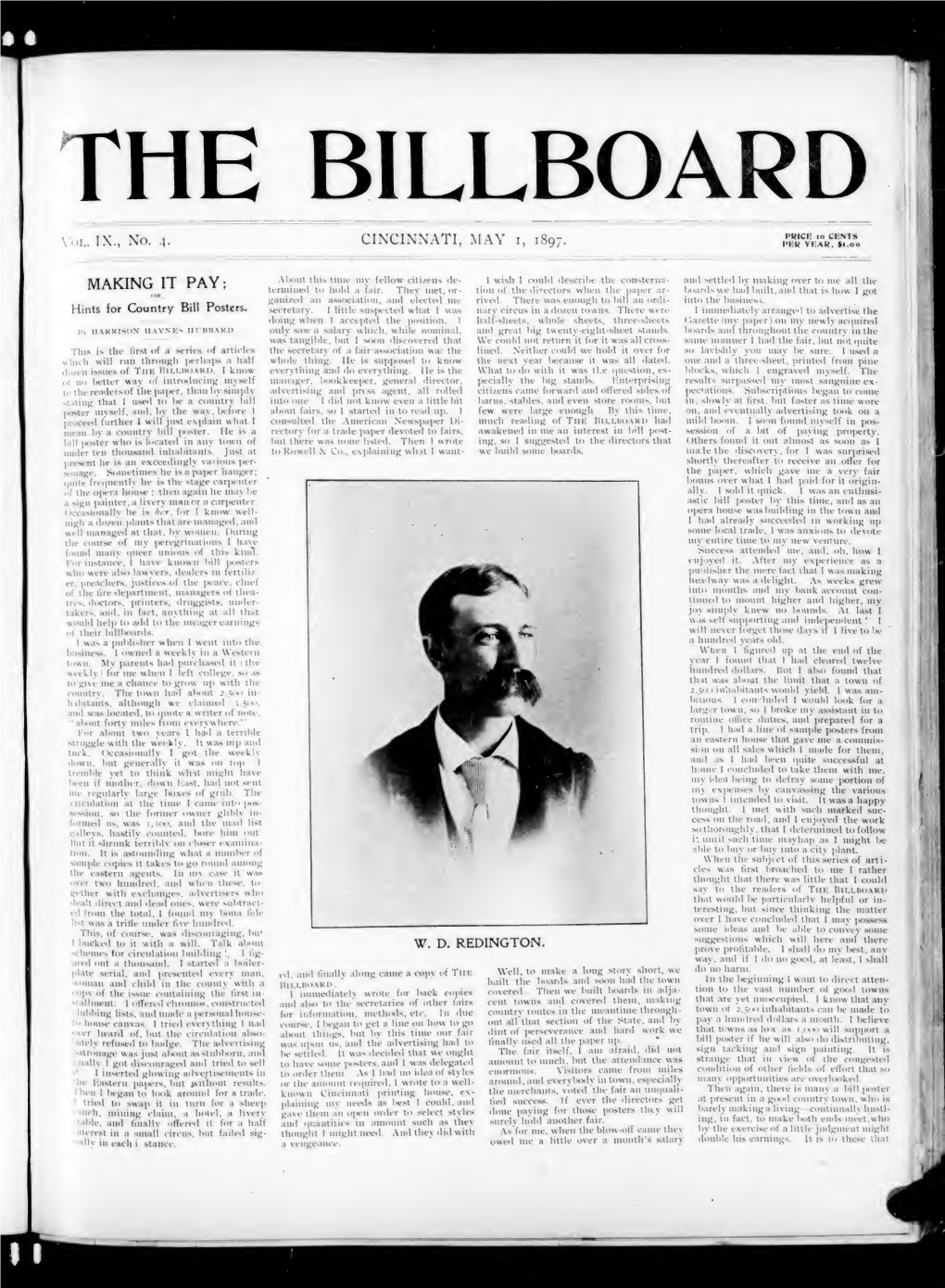 The Billboard 1897-05-01: Vol 9 Iss 4