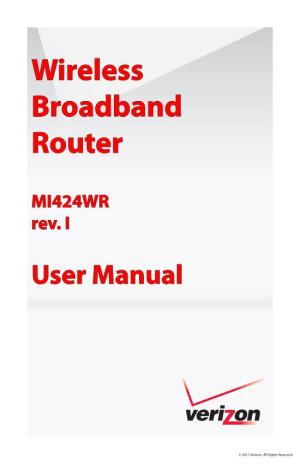 Wireless Broadband Router