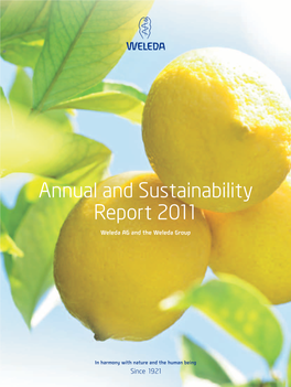 Annual and Sustainability Report 2011