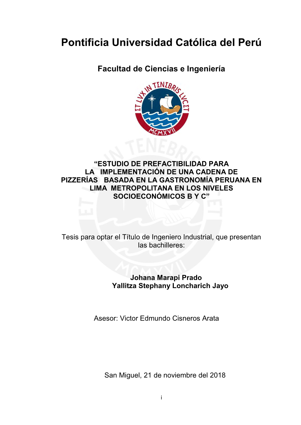 Anexo 14. Establecimientos De Comida Rápida De Pizzas Por Distrito