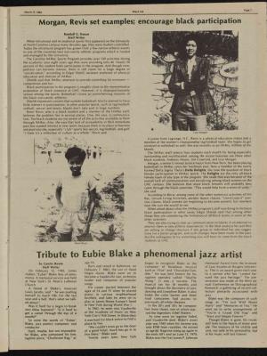Tribute to Eubie Blake a Phenomenal Jazz Artist