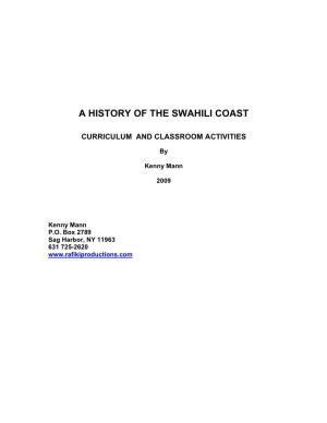 A History of the Swahili Coast