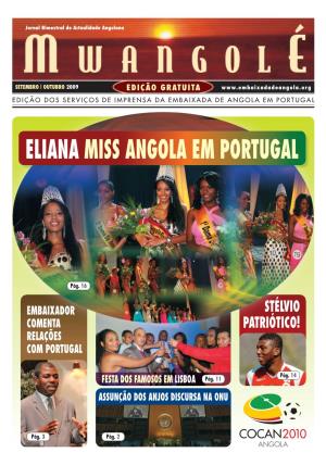 Eliana Miss Angola Em Portugal