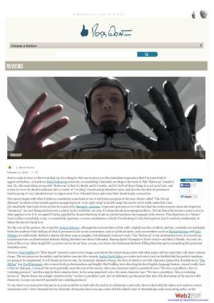 Robocop Movie Review & Film Summary (2014) | Roger Ebert
