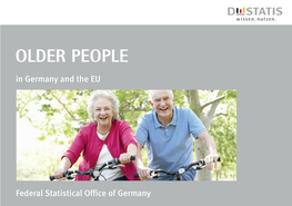 Older People in Germany and the EU 2016