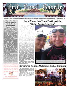 Downtown Sounds Welcomes Richie Cannata Local Mom/ Son Team