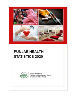 Punjab Health Statistics 2019-2020.Pdf