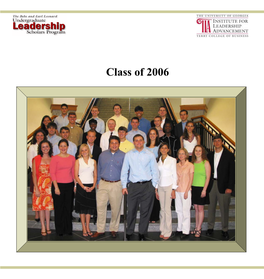Class of 2005 Scholar Bios