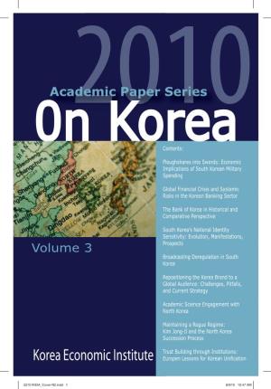 Korea Economic Institute Europen Lessons for Korean Unification