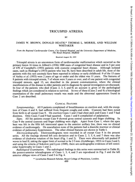 Tricuspid Atresia