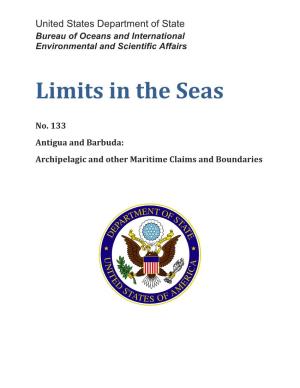 LIS-133: Antigua and Barbuda: Archipelagic and Other Maritime