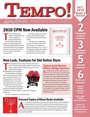 2010 CPM Now Available