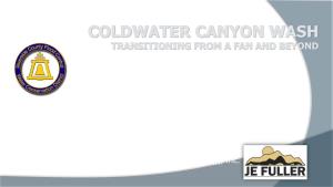 Riverside County Flood Control and Water Conservation District JE Fuller Hydrology & Geomorphology, Inc