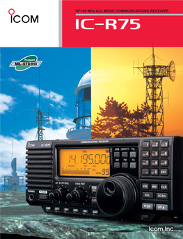 HF+50 Mhz ALL MODE COMMUNICATIONS RECEIVER Expanded Frequency Coverage Imize Image and Spurious Responses for DSP Capabilities Better Signal ﬁdelity