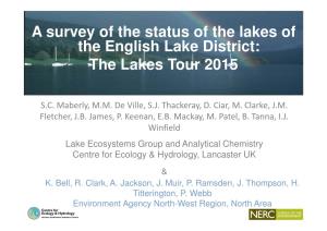 The Lakes Tour 2015