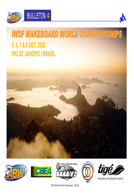 Iwsf Wakeboard World Championships