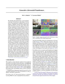 Generative Adversarial Transformers