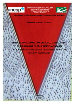 Messias Furtado Da Silva INTERCULTURALIDADE NO
