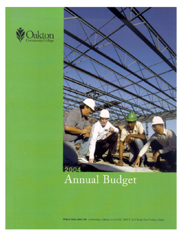 Annual Budget for the Fiscal Year Ended June 30, 2004