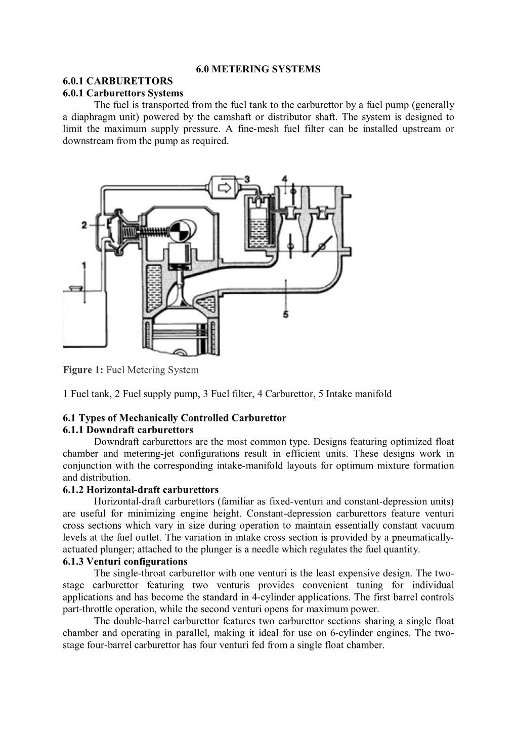 6.0 Metering Systems