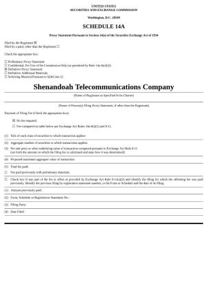 Shenandoah Telecommunications Company