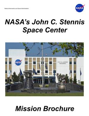 NASA's John C. Stennis Space Center Mission Brochure