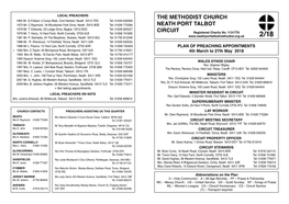 The Methodist Church Neath Port Talbot Circuit