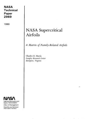 NASA Supercritical Airfoils