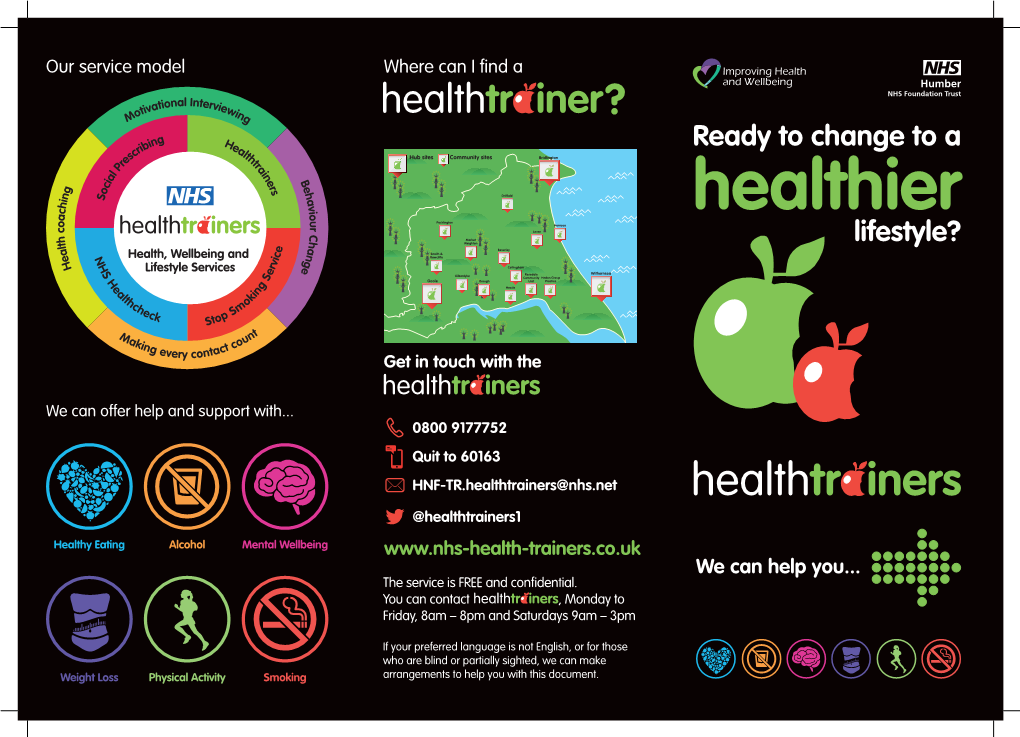 Yourhealth Healthtrainer Leaflet
