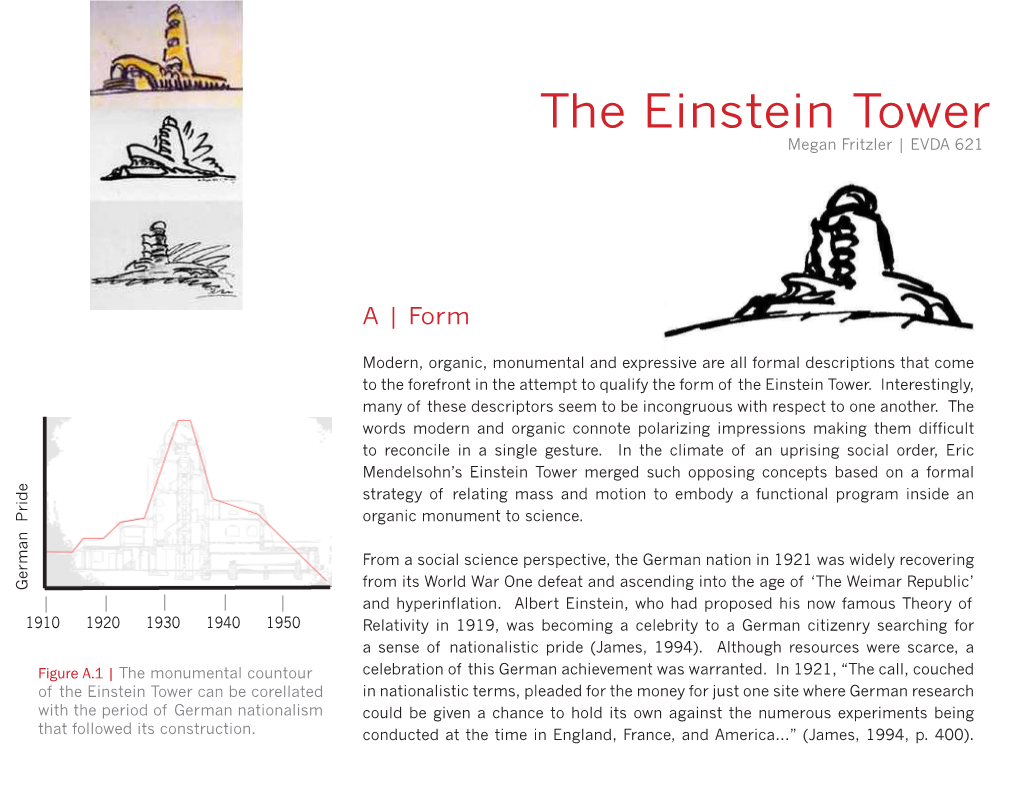 The Einstein Tower Megan Fritzler | EVDA 621