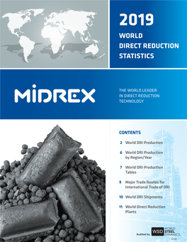 2019 World Direct Reduction Statistics