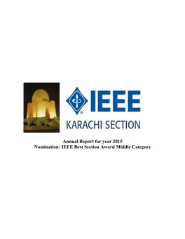 Karachi Section Report