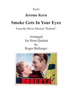 Smoke Gets in Your Eyes from the Movie Musical "Roberta"