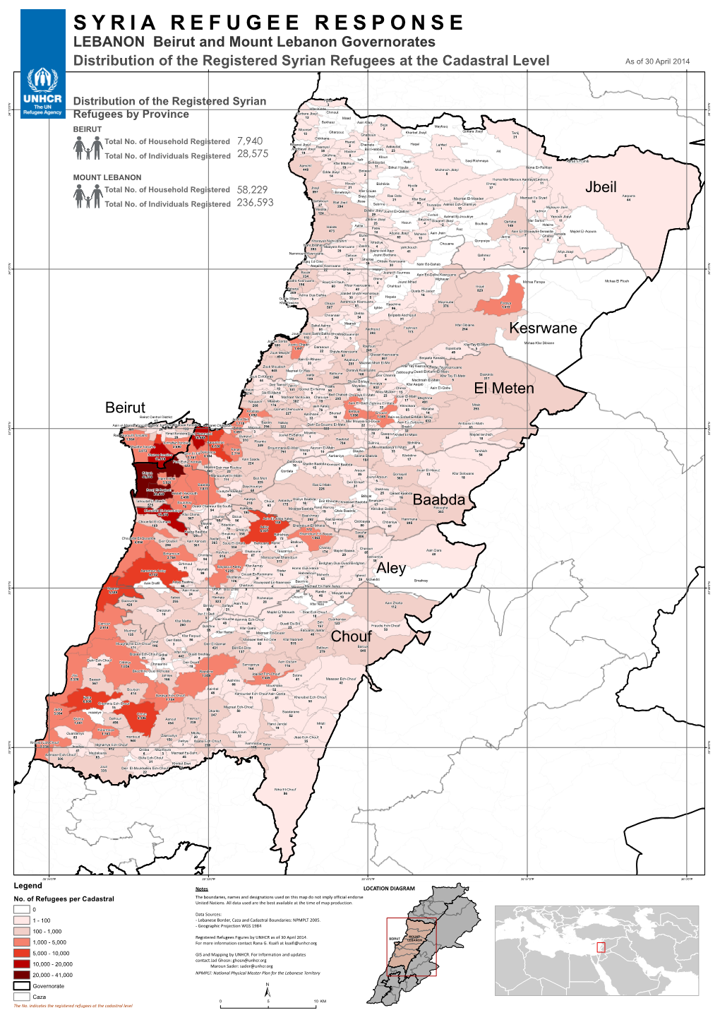 Syria Refugee Response ±