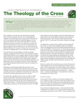 The Theology of the Cross by Rev