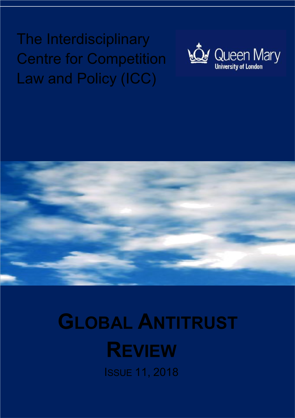 Global Antitrust Review Issue 11, 2018