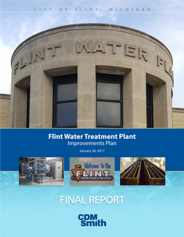 Flint Water Treatment Plant Improvements Plan January 30, 2017