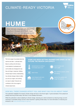 Climate Ready Hume