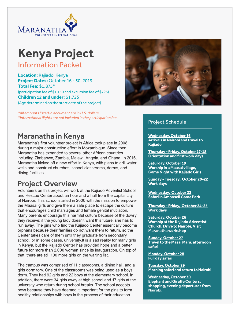 Kenya Project