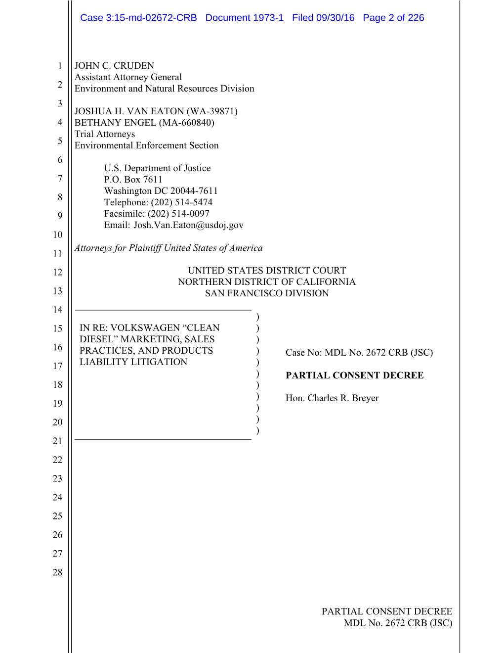 Amended 2.0L Partial Consent Decree (PDF)