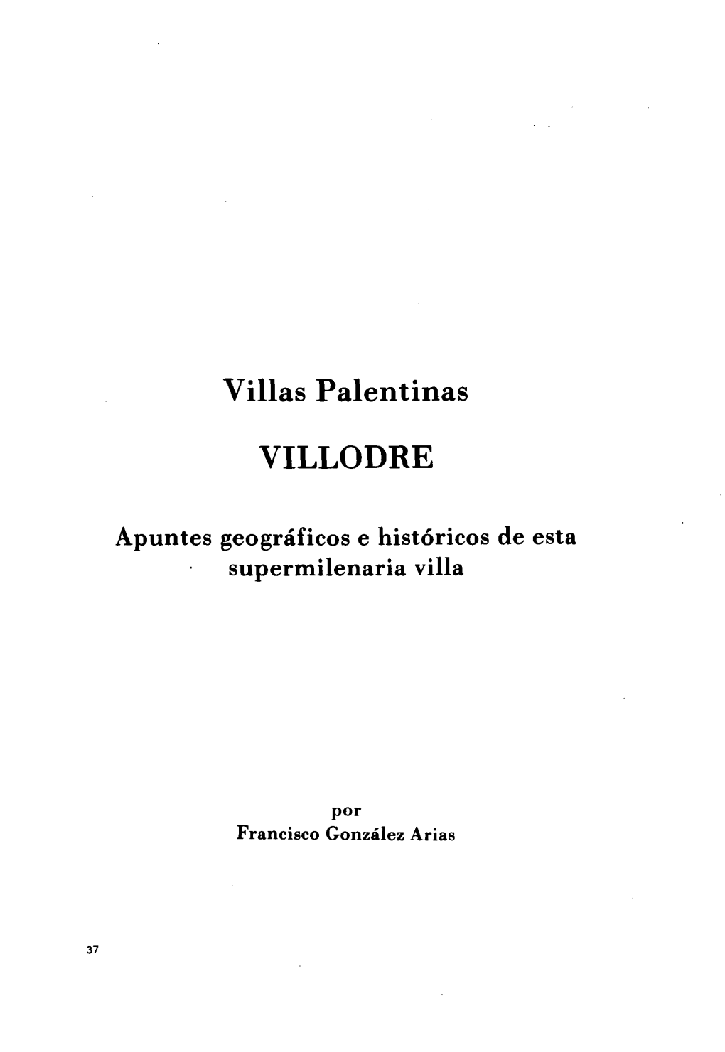 Villas Palentinas VILLODRE