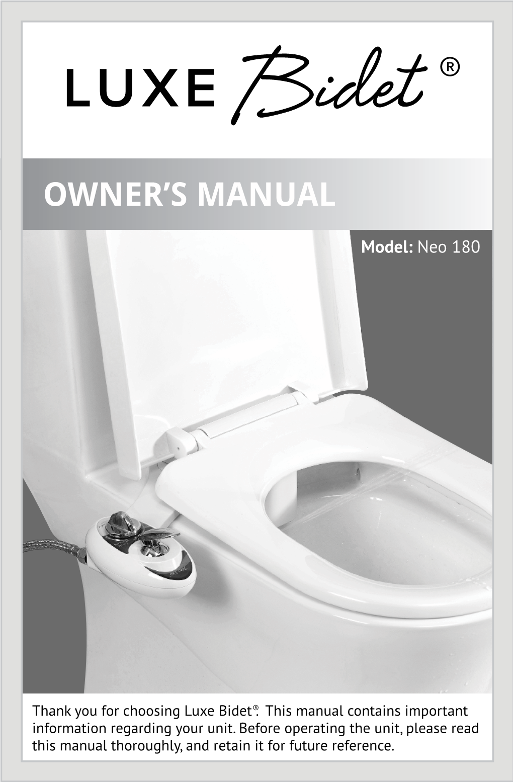 Owner's Manual