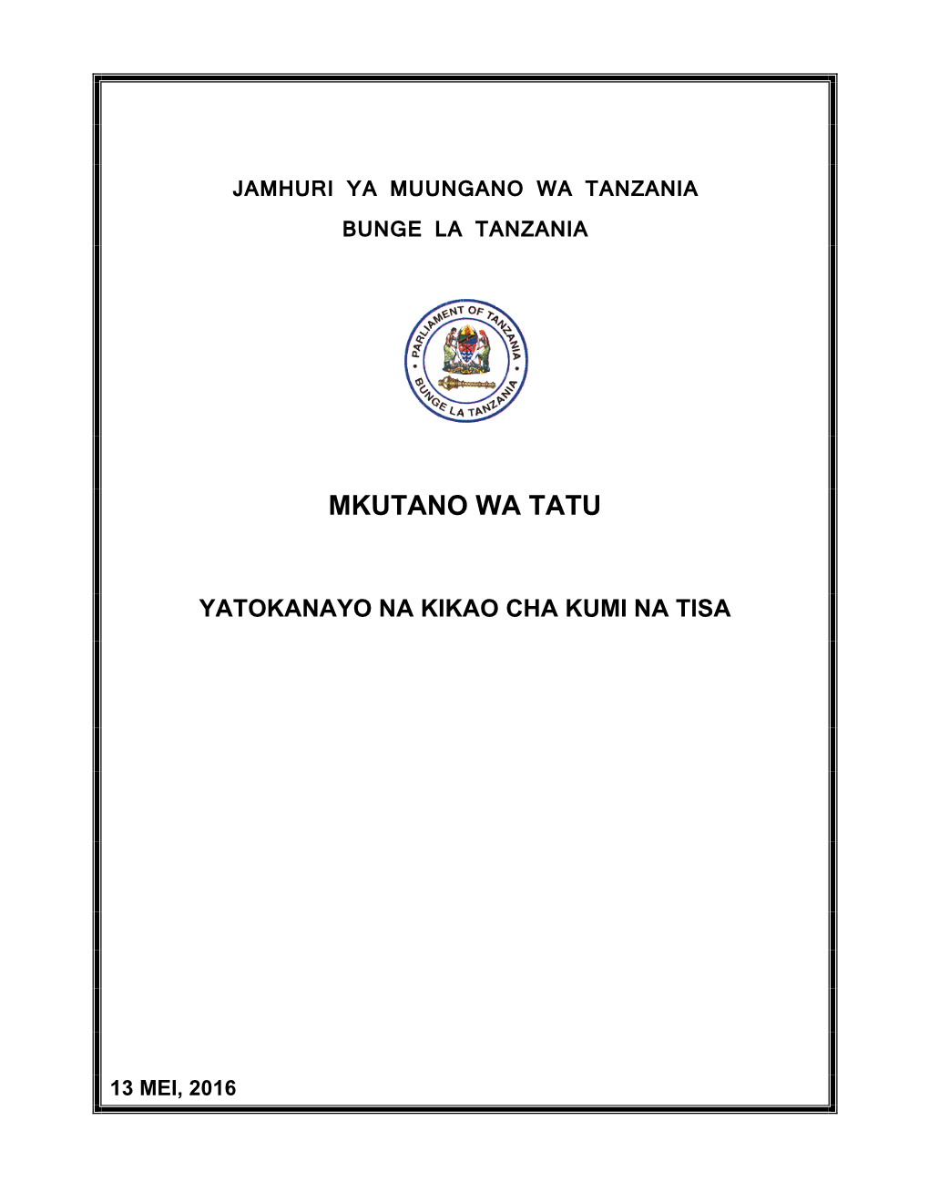 Mkutano Wa Tatu