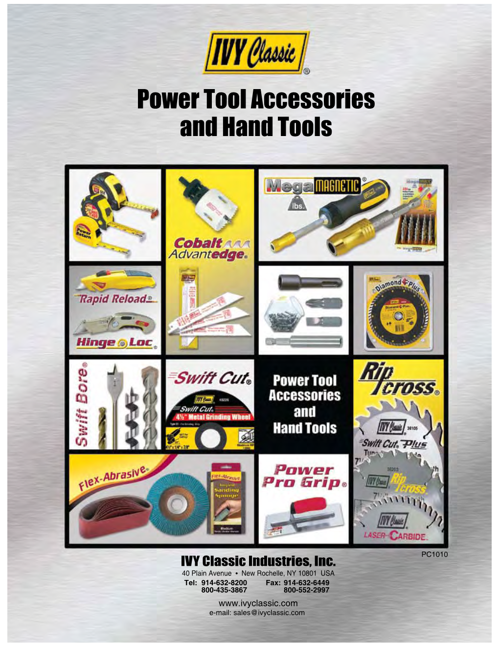 Power Tool Accessories and Hand Tools