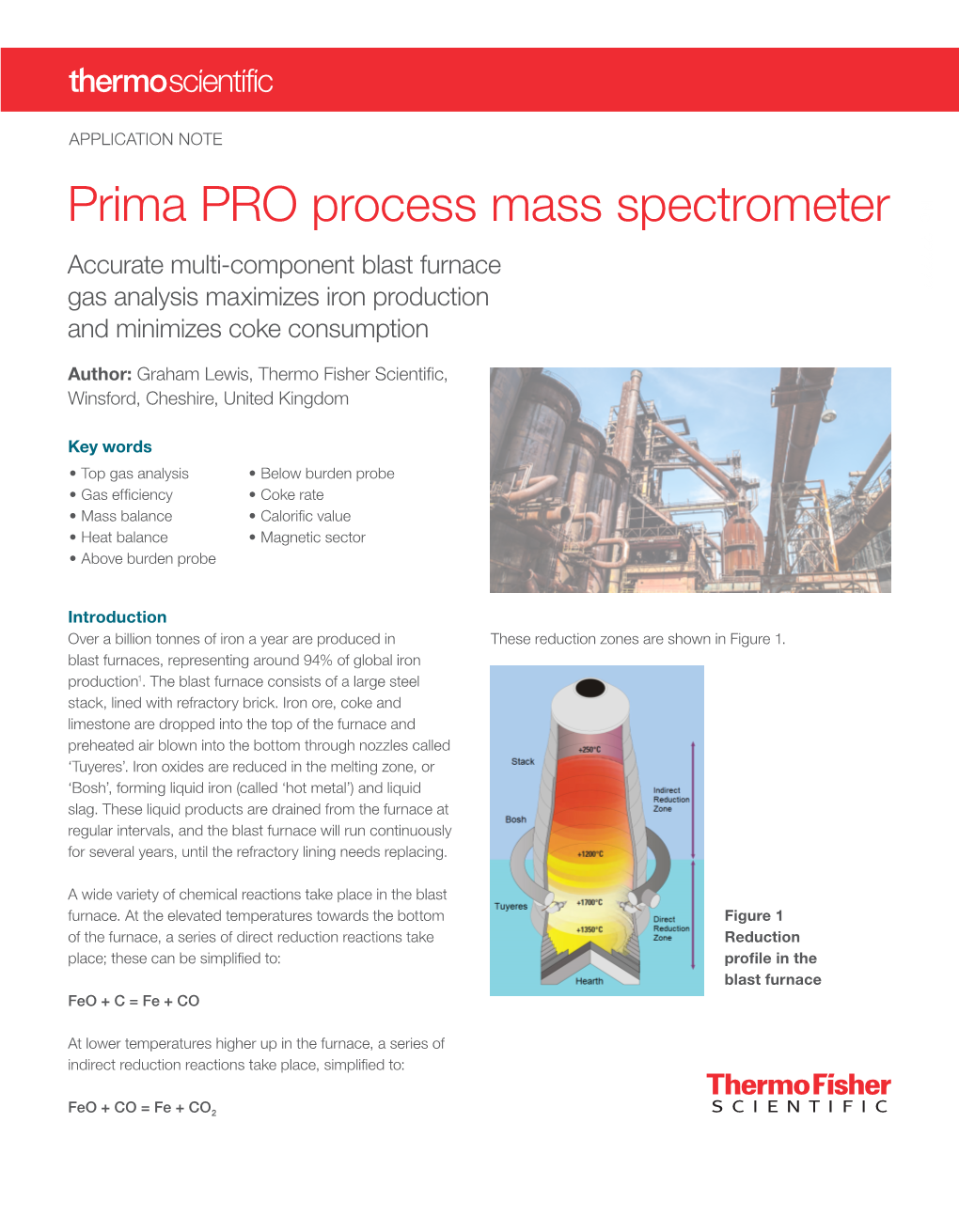 Prima PRO Process Mass Spectrometer No