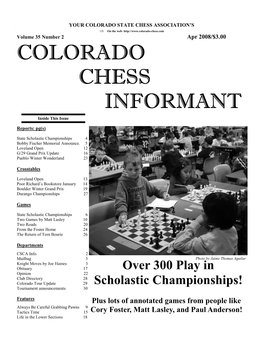 Colorado Chess Informant