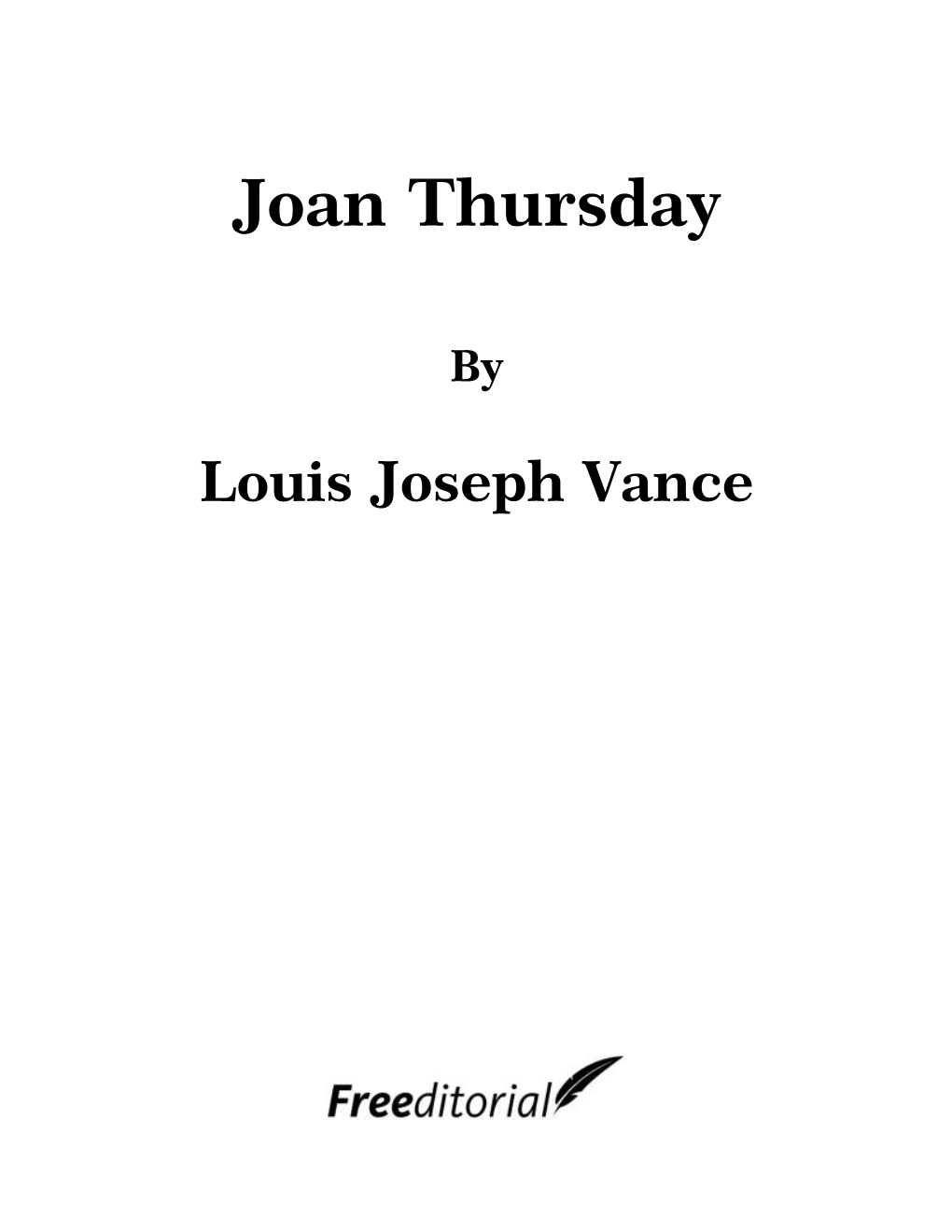 Joan Thursday