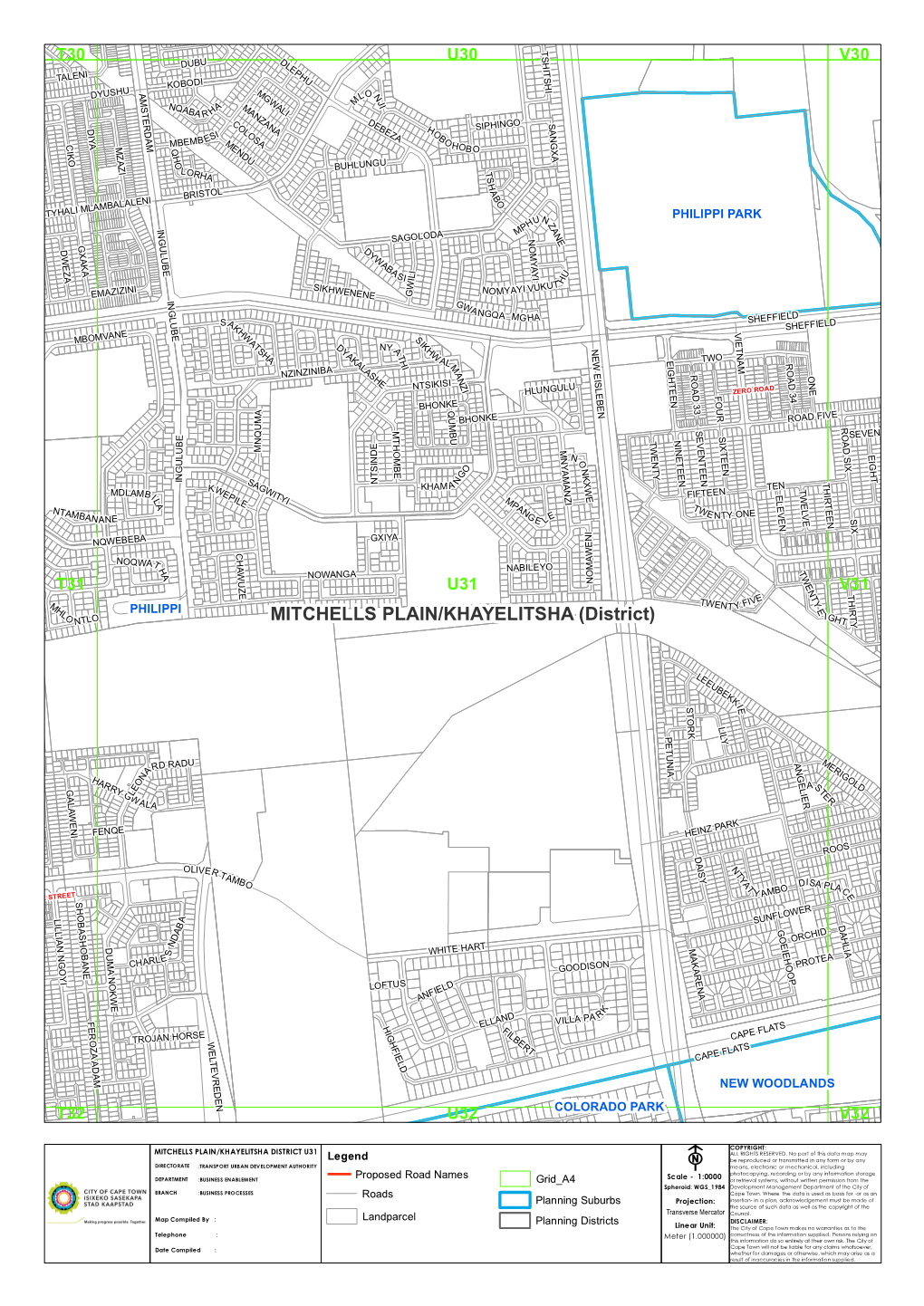 MITCHELLS PLAIN/KHAYELITSHA (District) HT