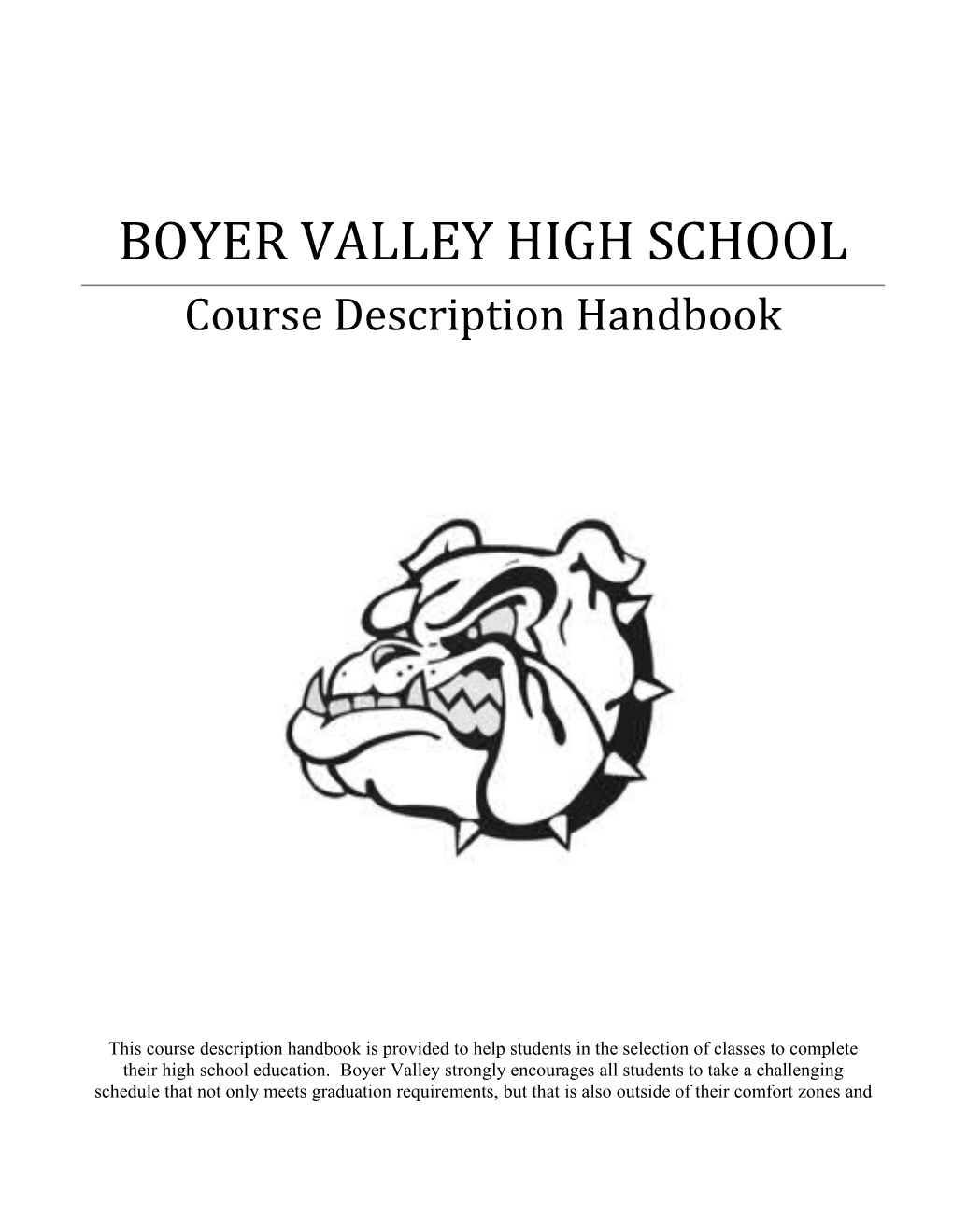 Boyer Valley High School